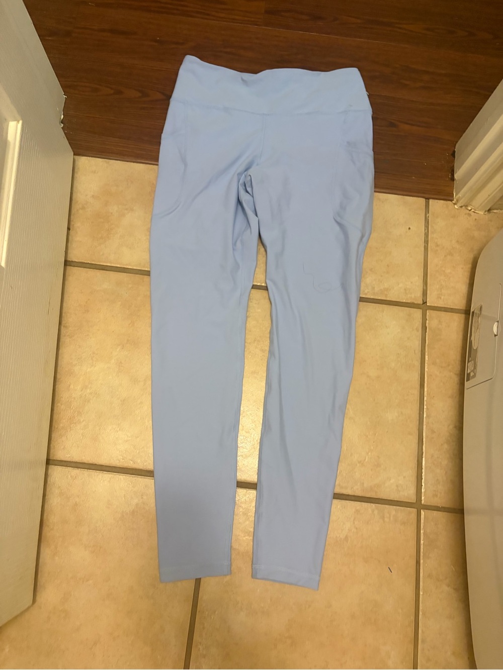 Womens old navy light blue high rise full length leggings